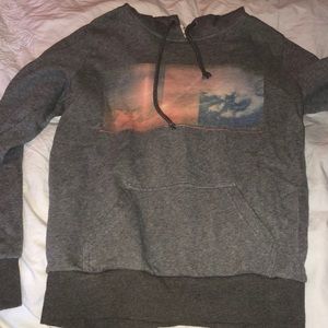 Abstract sun billabong hoodie